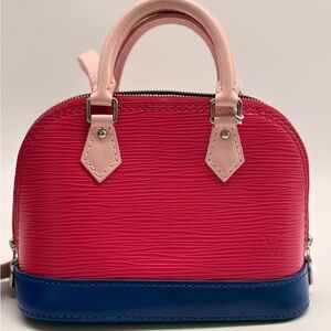 Louis Vuitton Alma BB Leather Bag